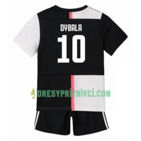 Fotbalový Komplet Juventus Paulo Dybala 10 Dětské Domácí 2019-2020 Krátký Rukáv (+ trenýrky)